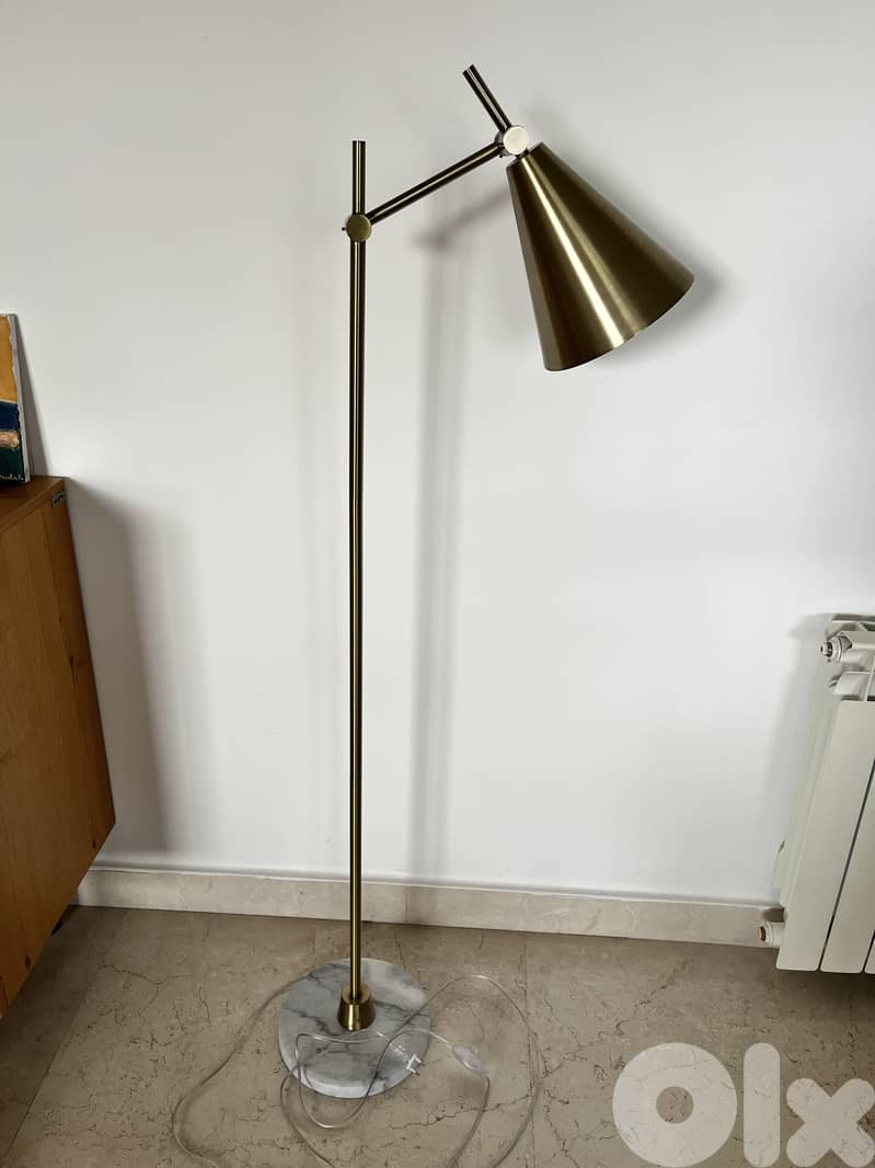 High metal copper lamp 0