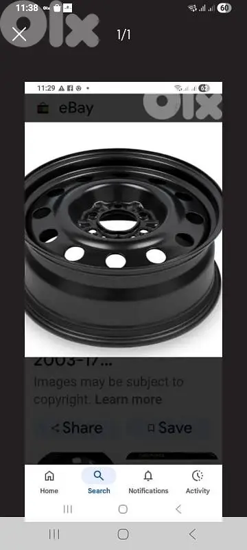 New kia black rims/picanto wiz new covers