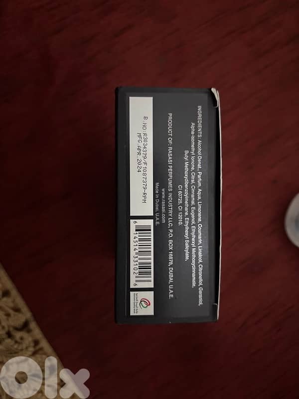 Hawas for Him original open box (2 sprays used only) 1
