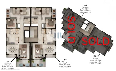 Ain Saadeh, Metn apartment - easy payment plan
