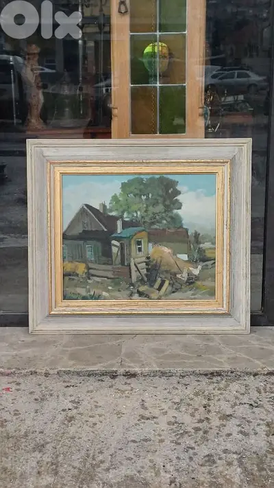 لوحة رسم زيتي اوروبية