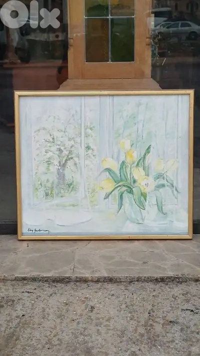 لوحة رسم زيتي اوروبية