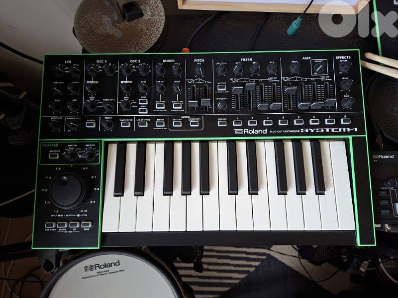 Roland system 1 synth in mint condition 0