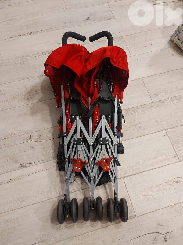 Twins baby Strollers with a Jumper gift 0