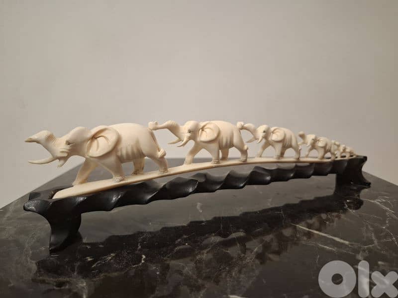 carved elephant bridge 0