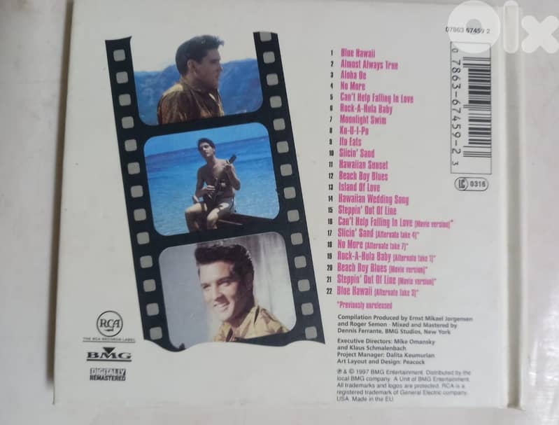 Elvis Presley s Blue Hawaii Collector's Edition CD 2