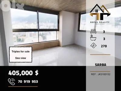 triplex apartments for sale in sarba keserouanشقق للبيع في صربا كسروان