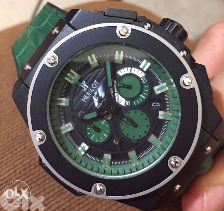 limited green edition F1 hublot 0