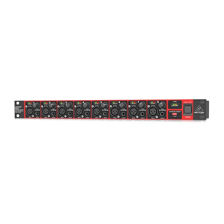 Behringer ADA8200 8-channel Microphone Preamp 0