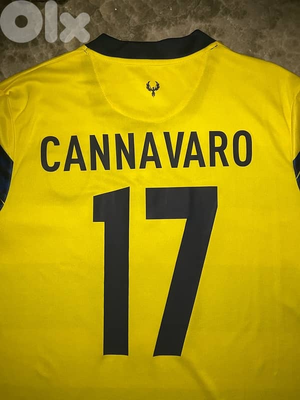 parma errra cannavaro limited edition jersey 2