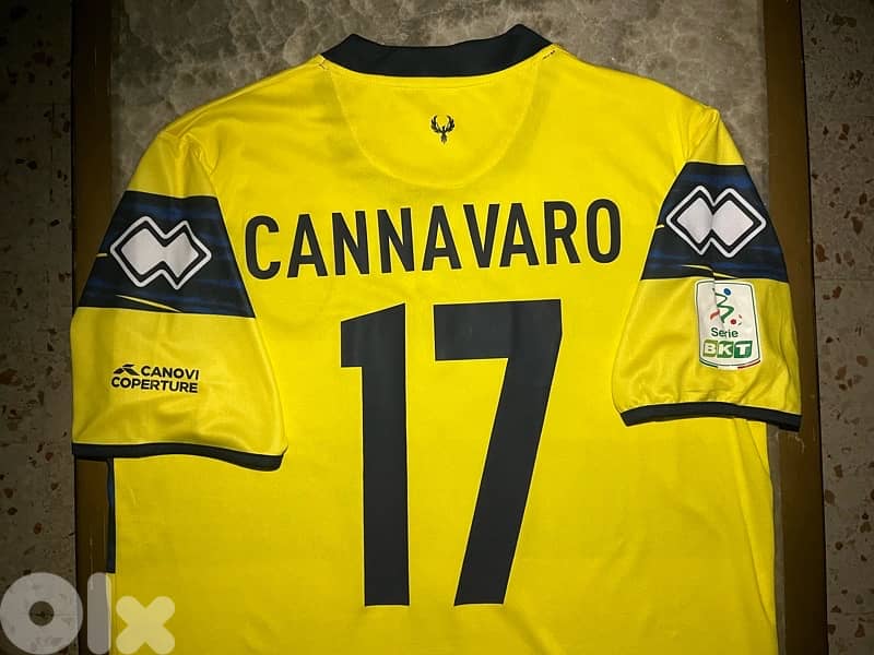 parma errra cannavaro limited edition jersey 3