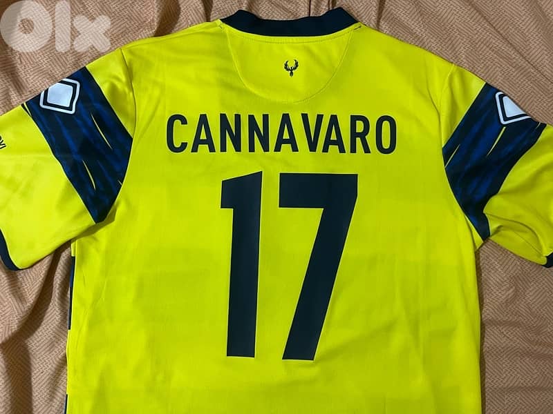 parma errra cannavaro limited edition jersey 5
