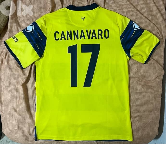 parma errra cannavaro limited edition jersey 6