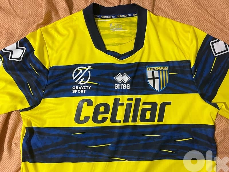 parma errra cannavaro limited edition jersey 7