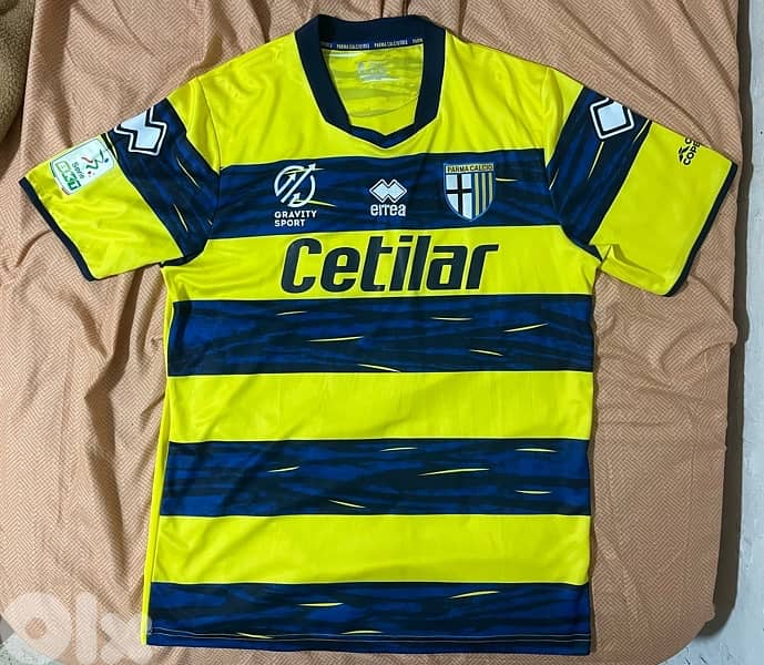 parma errra cannavaro limited edition jersey 8
