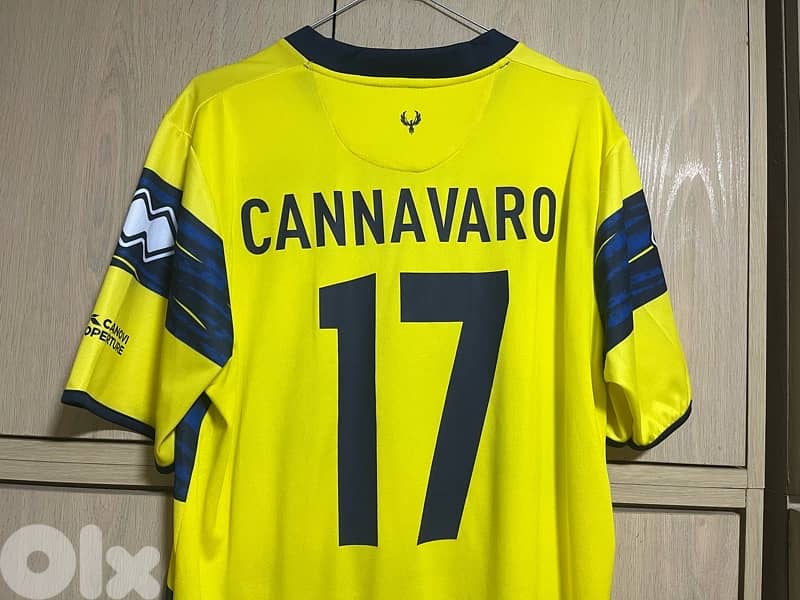parma errra cannavaro limited edition jersey 9