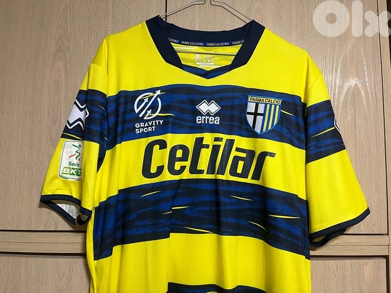 parma errra cannavaro limited edition jersey 10