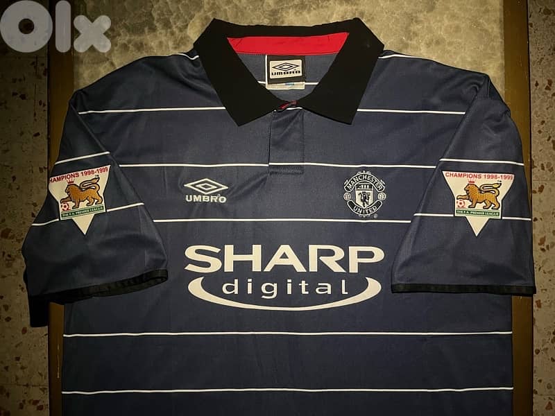 Manchester United Beckham 7 away umbro sharp kit 0