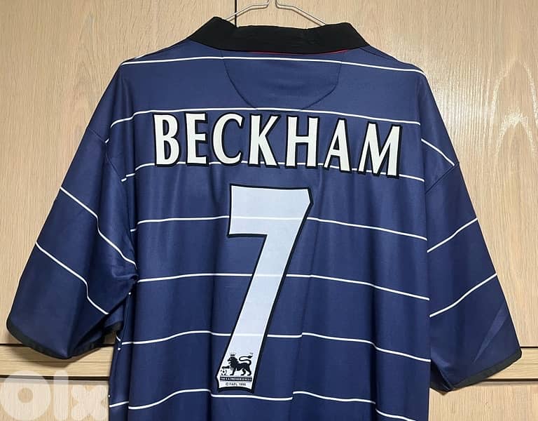 Manchester United Beckham 7 away umbro sharp kit 6