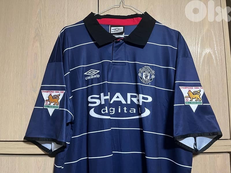 Manchester United Beckham 7 away umbro sharp kit 7