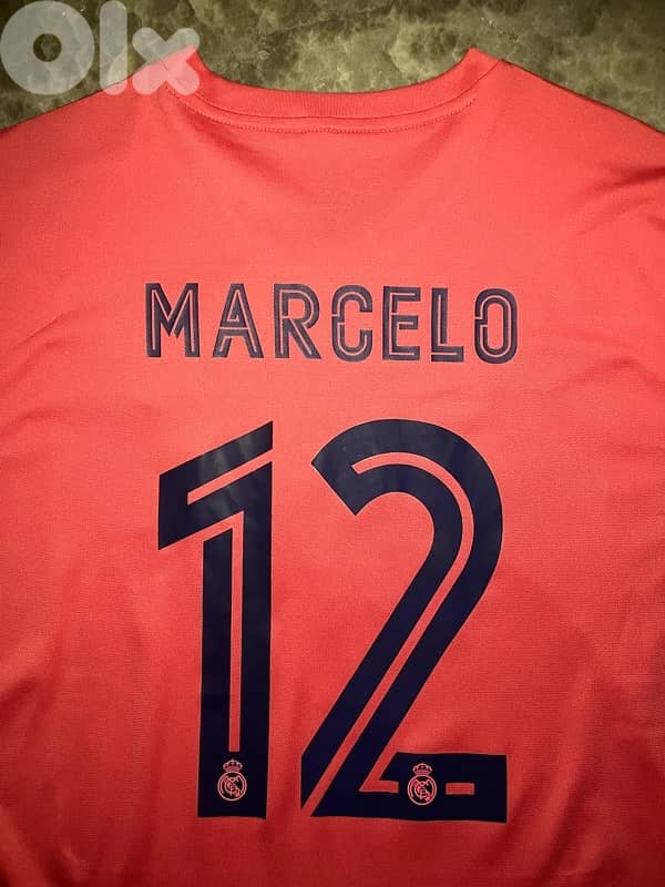 Real Madrid marcelo 12 2020 away jersey 1