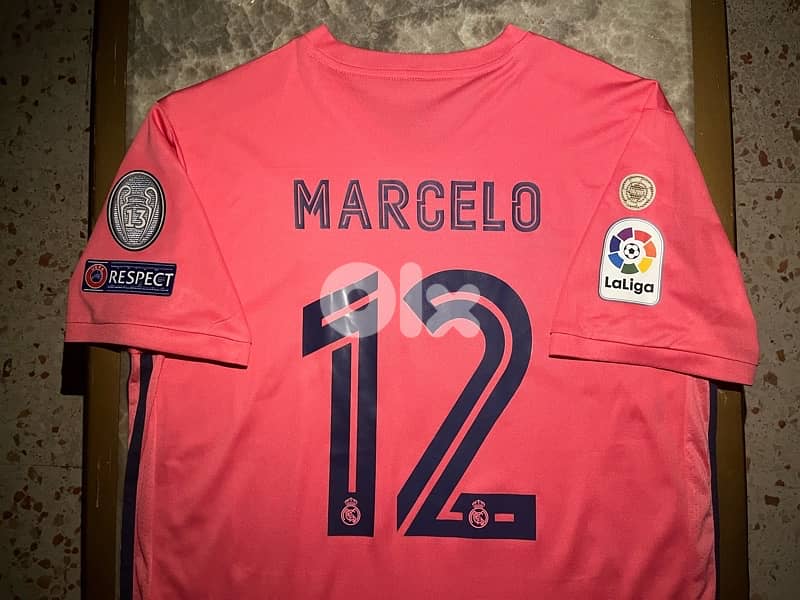 Real Madrid marcelo 12 2020 away jersey 2