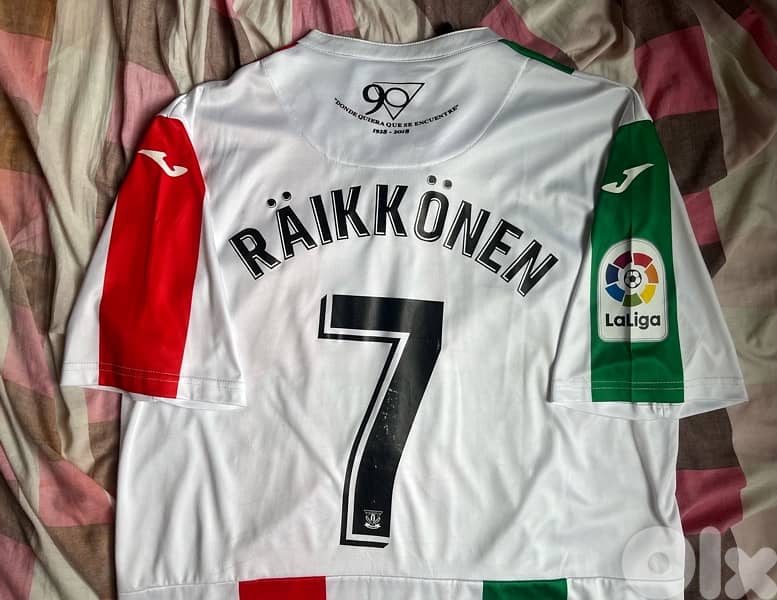 leganes third kit raikkonen special edition jersey 0