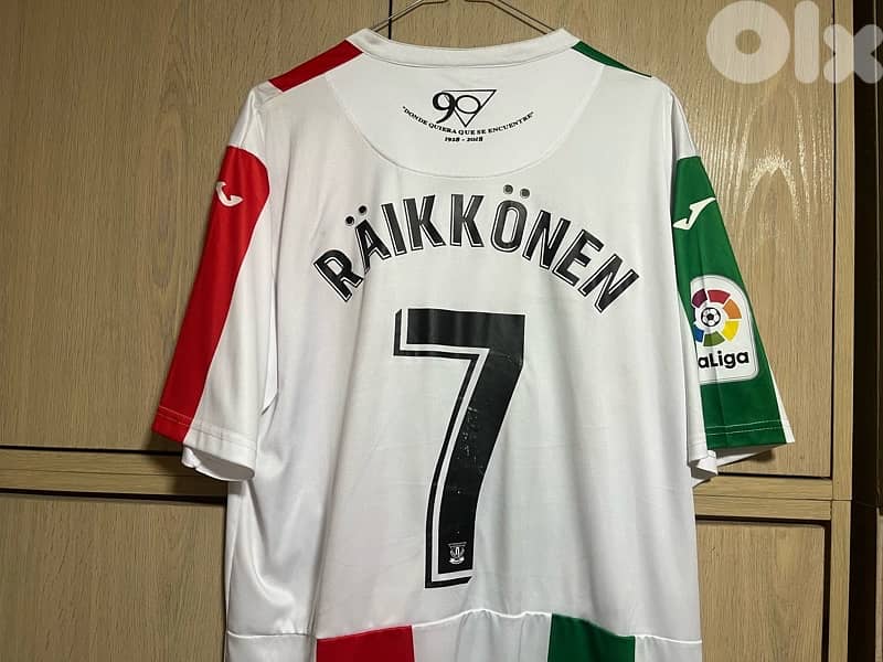 leganes third kit raikkonen special edition jersey 6