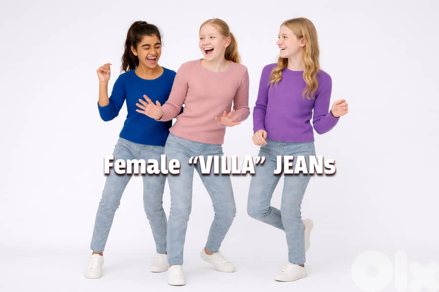 Girl's Camouflage Jeans from "VILLA" Collection 0