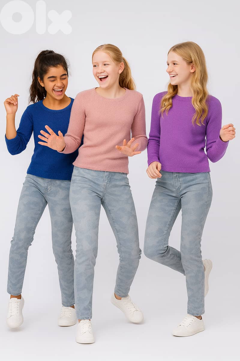 Girl's Camouflage Jeans from "VILLA" Collection 4