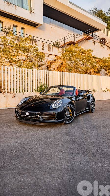 PORSCHE  911 TURBO S CABRIO 2017 WARRANTY TILL FEBRUARY 2028 0