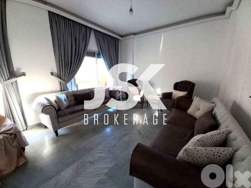 L20782 - 3-Bedroom Apartment For Sale in Bouchrieh 0