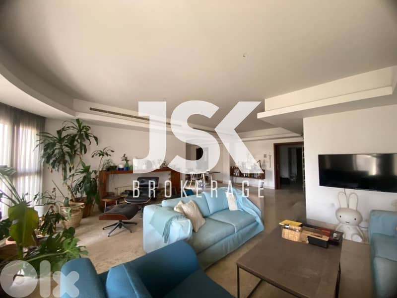 L20792 - For 3 Months! 3-Bedroom Apartment For Rent in Ain El-Tineh 0