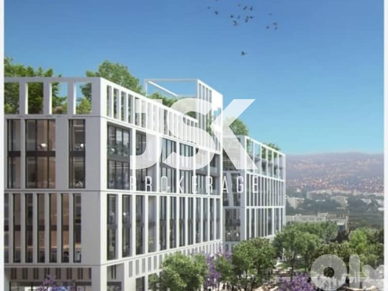 L20795 - Core And Shell Office With For Rent in Waterfront, Dbayeh 0