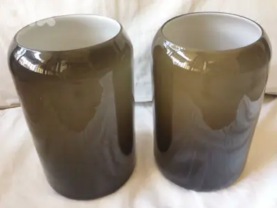 Two old glass pots - Not Negotiable