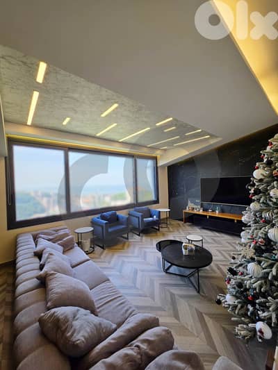 Premium Penthouse,Equipped, Aley-Bchamoun/ عاليه - بشامون REF#HD134195