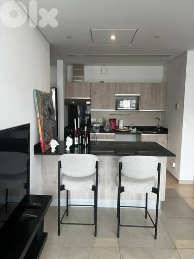 Waterfront City Dbayeh/ Luxurious Apartment for rent + terraces – ضبيه
