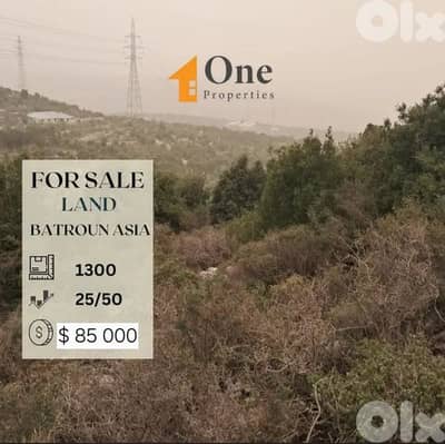 LAND FOR SALE IN BATROUN ASIA