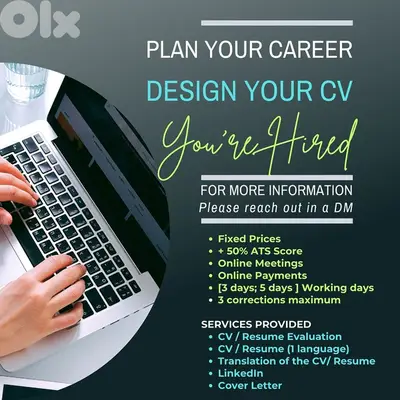 Plan Your Career & Design Your CV – Professional Resume & LinkedIn Opt