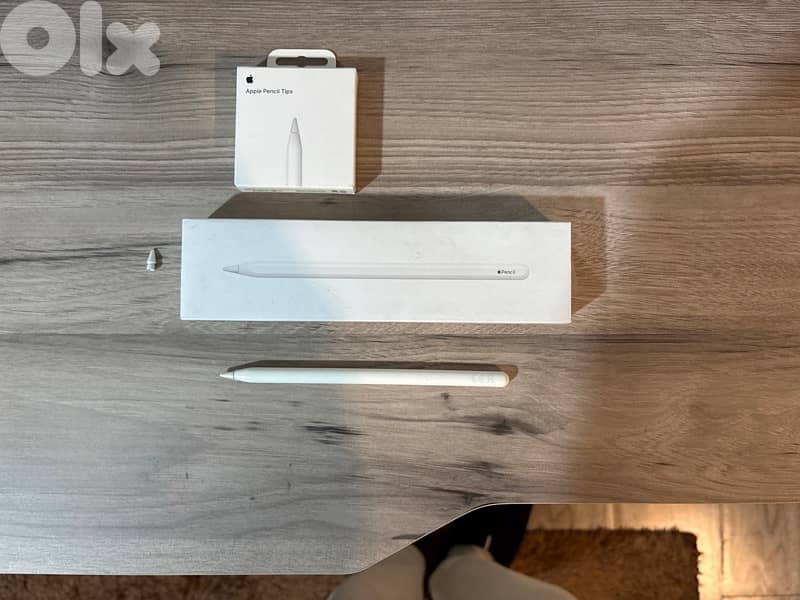 Apple Pencil 2nd Gen + Extra Tip 0