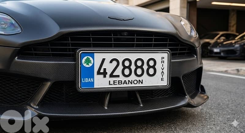 3 Exclusive Lebanese Plate  # 4483G | 42888B | 42888 – Elite Selection 2