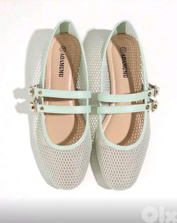 New Woman Fashionable Mint Green Ballet 1
