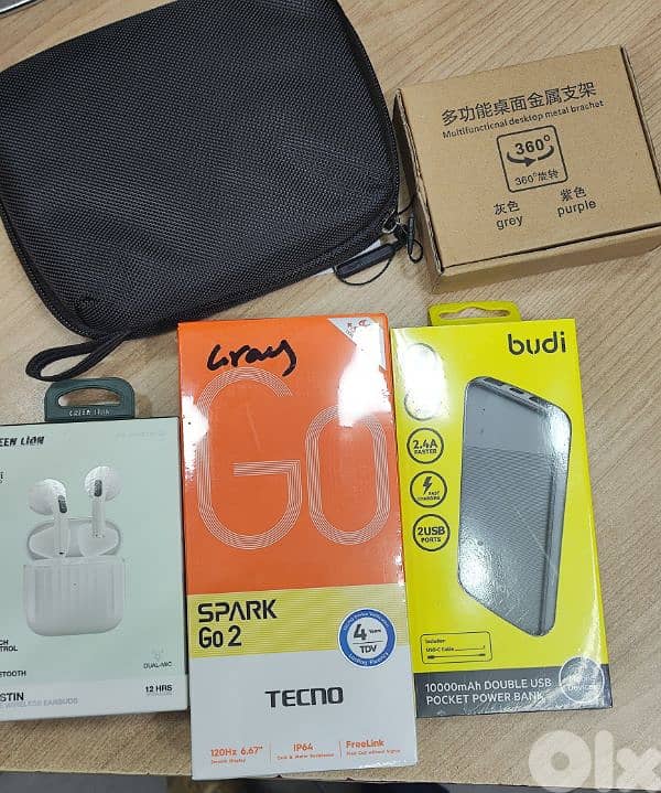 tecno spark go 2 64GB bundle 0