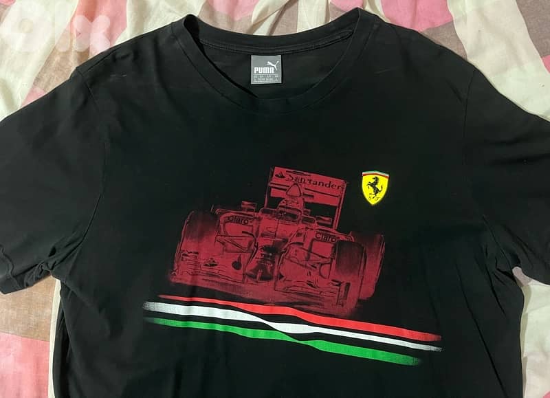 Ferrari cotton shirt kimi raikkonon car official puma product 0