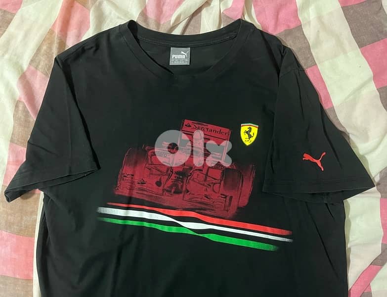 Ferrari cotton shirt kimi raikkonon car official puma product 3