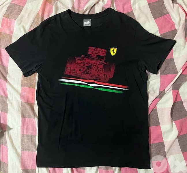 Ferrari cotton shirt kimi raikkonon car official puma product 5