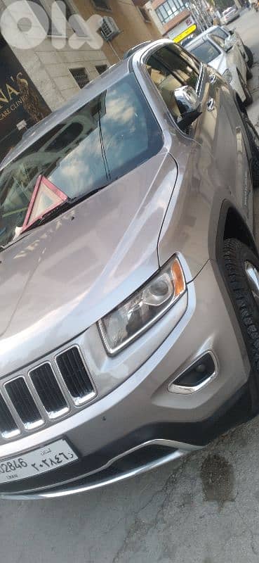Jeep Grand Cherokee 2016 V6 مسجل نضيف تبديل اوك
