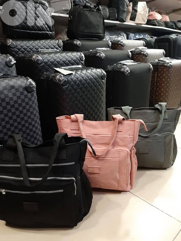 Real leather Suitcases travel bags luggage 0