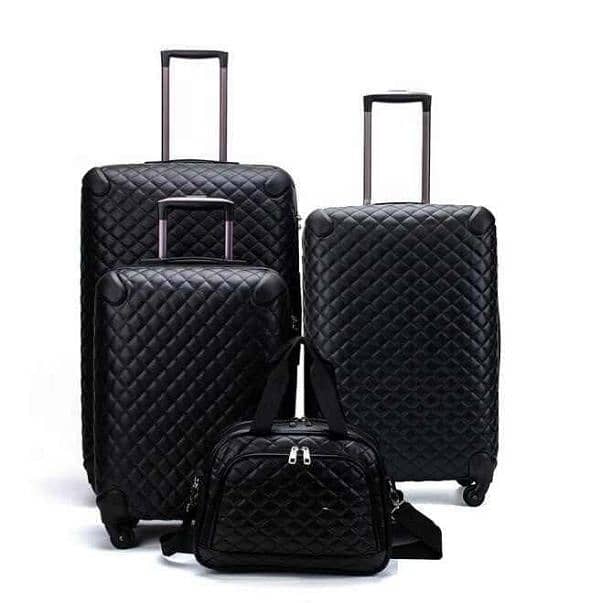 Real leather swiss made travel bags luggage suitcases 0