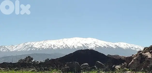 1350 Sqm Land For Sale In Rachaya El Wadi ارض للبيع في رشيا الوادي